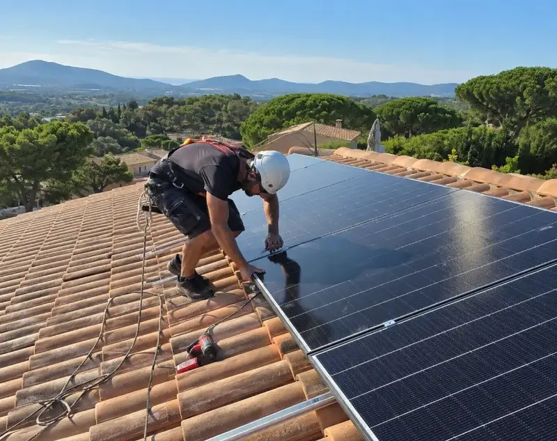 Installateur panneaux solaires Roubia — pose photovoltaïque sur toiture