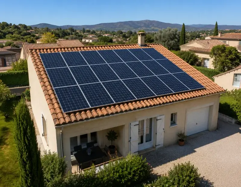 Prime à l'autoconsommation panneaux solaires Roubia — aide financière de l'État